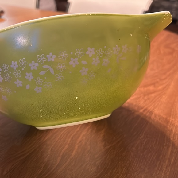 PYREX Spring blossom crazy daisy #443 cinderella nesting vintage mixing bowl - Picture 7 of 8
